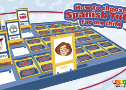 a game that helps how to find a Spanish tutor for your child